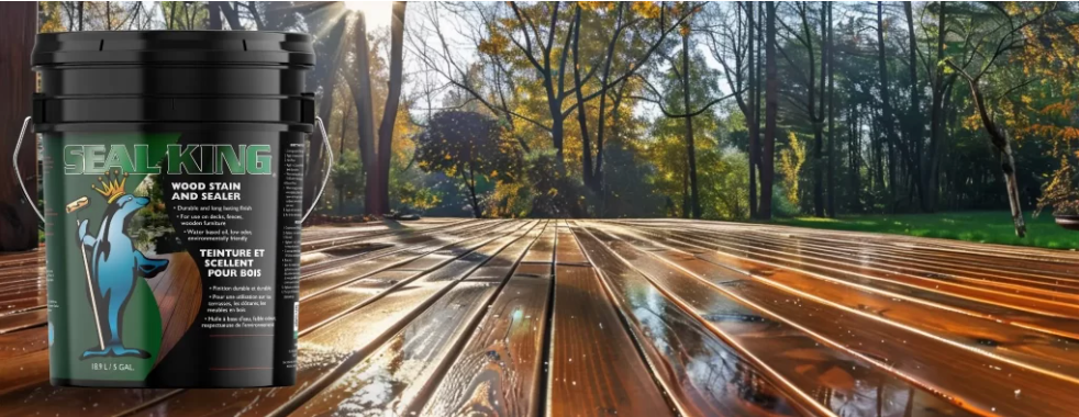 Seal King’s Wood Stain & Sealer 40